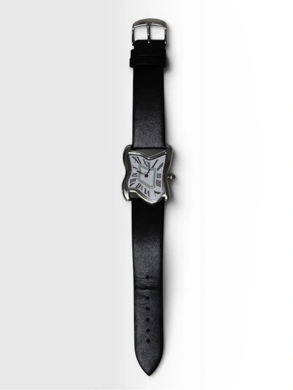 Laphont Square Melting face Watch in Silver
